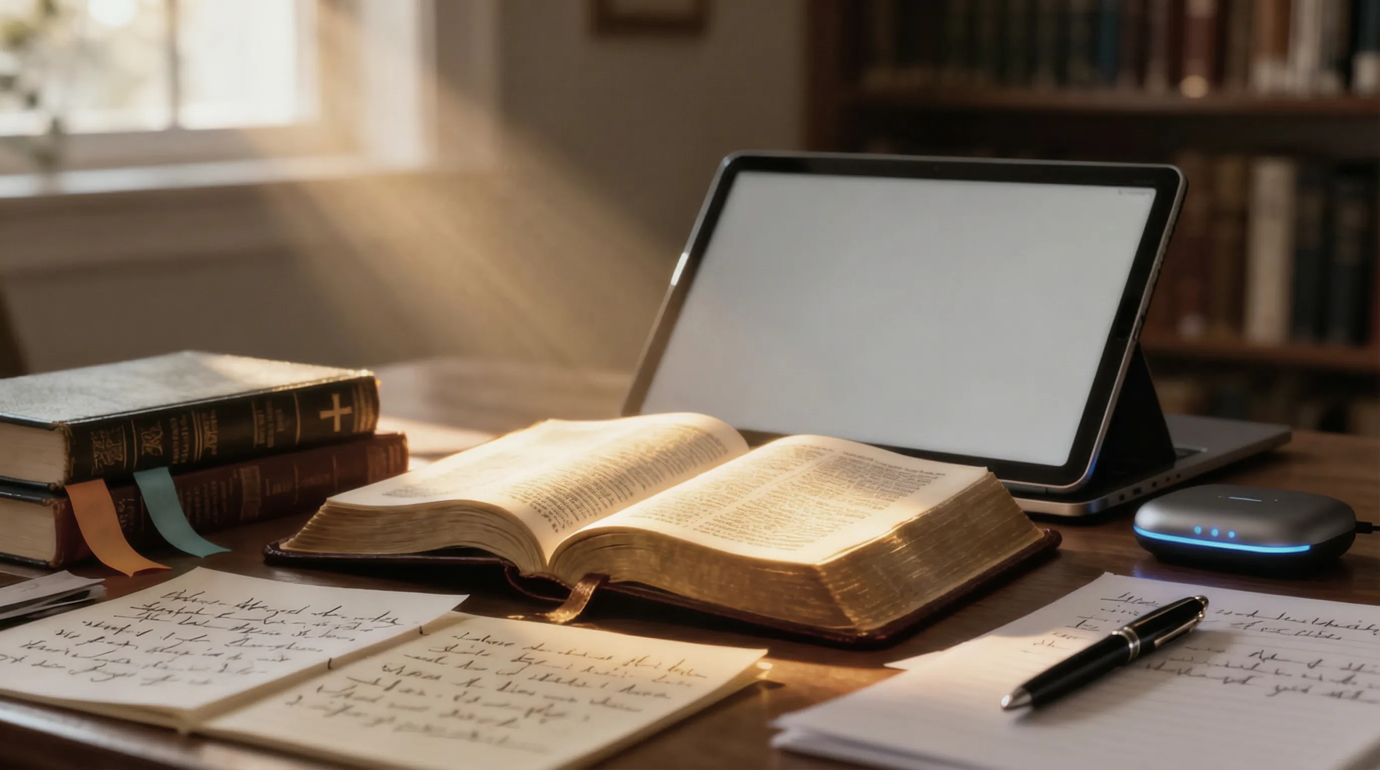 설교 준비 환경